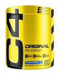 Original Pre Workout W ithCaffeine Icy Blue Razz 60 Servings by Cellucor