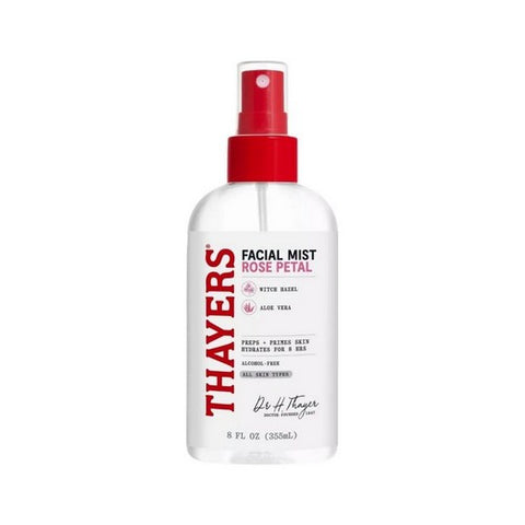 Thayers, Witch Hazel Facial Mist Toner Rose Petal, 8 Oz