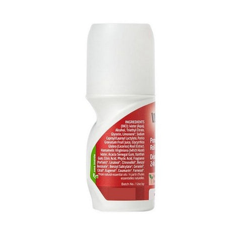 Weleda, Pomegranate 24hr Roll-On Deodorant, 1.69 Oz
