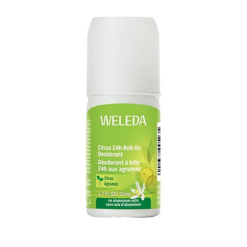 Weleda, Citrus 24hr Roll-On Deodorant, 1.69 Oz