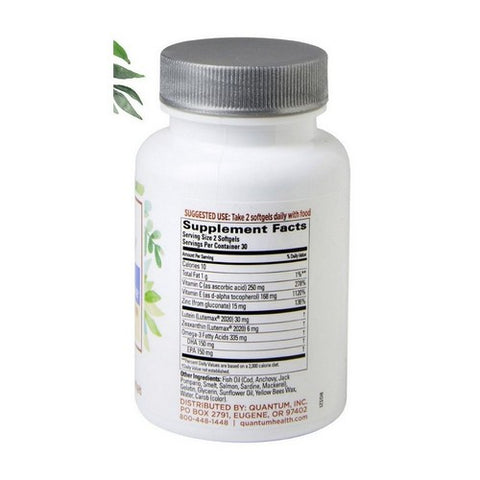 Quantum Health, Macula 30, 60 Softgels