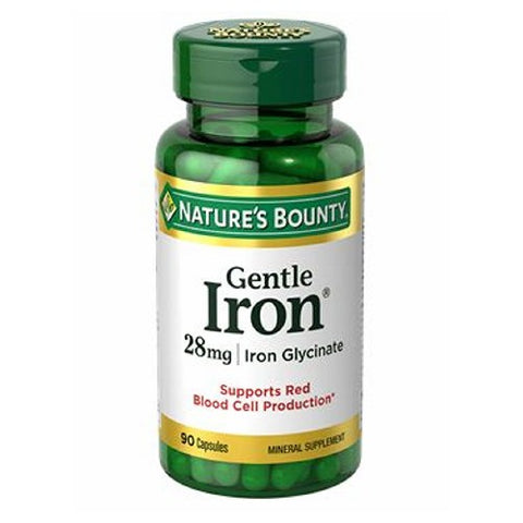 Nature's Bounty, Gentle Iron, 24 X 90 Caps