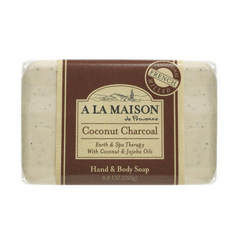 A La Maison, Bar Soap, Coconut Charcoal 8.8Oz