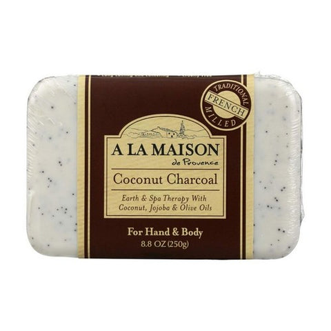 A La Maison, Bar Soap, Coconut Charcoal 8.8Oz