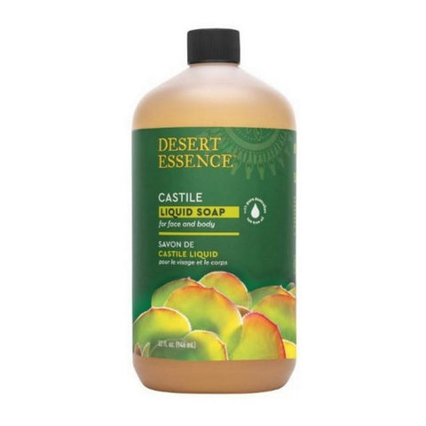 Desert Essence, Castile Liquid Soap, Tea Tree, 32 oz