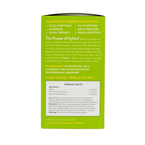 Xlear Inc, Natural Sinus Rinse, 50 Packets