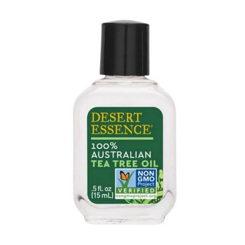 Desert Essence, Organic Tea Tree Oil, 0.5 Oz