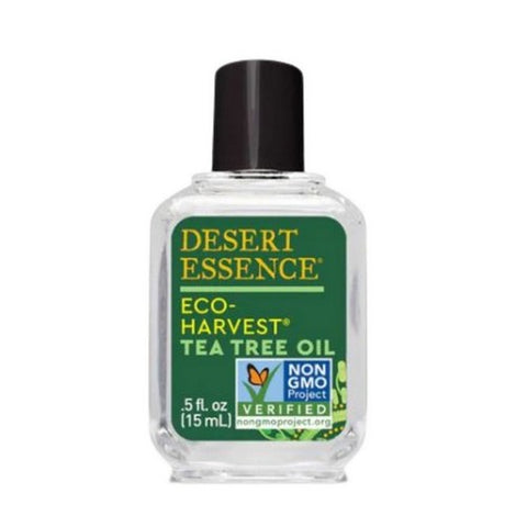 Desert Essence, Eco-Harvest Tea Tree Oil, 0.5 Fl Oz