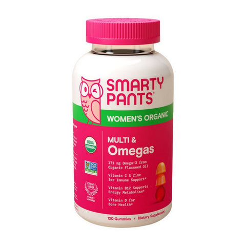 SmartyPants, Organic Womens Compelte, 120 Count