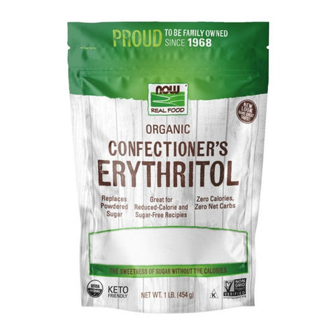 Now Foods, Organic Confectioner's Erythritol, 1 lb