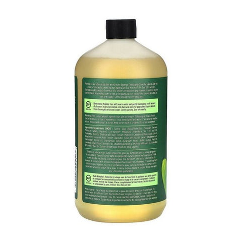 Desert Essence, Thoroughly Clean Face Wash Refill, 32 Oz