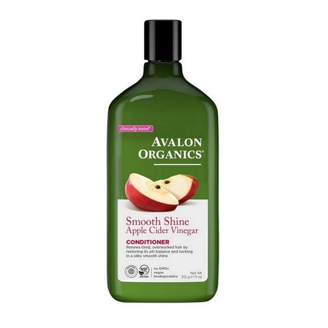 Avalon Organics, Smoothing Apple Cider Vinegar Conditioner, 11 Oz