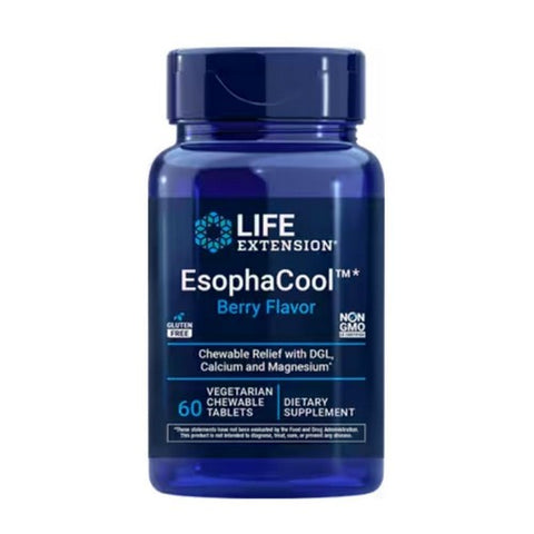 Life Extension, Esophacool, 60 Chews