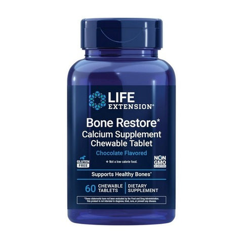 Life Extension, Bone Restore Chocolate, 60 Tabs