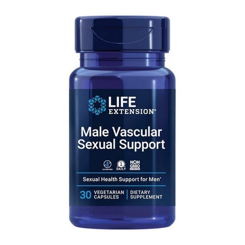 Life Extension, Male Vascular Sexual Support, 30 Veg Caps