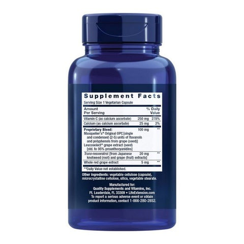 Life Extension, Grapeseed Extract, 100 mg, 60 Veg Caps