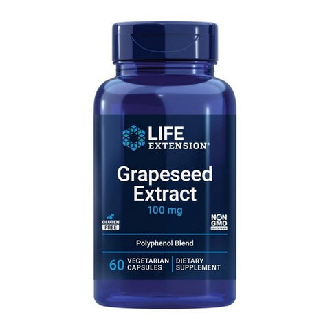 Life Extension, Grapeseed Extract, 100 mg, 60 Veg Caps