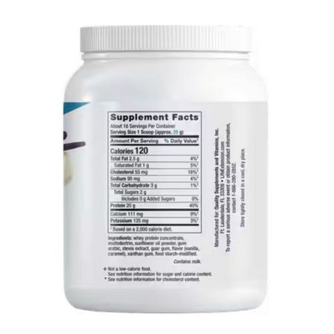 Life Extension, Whey Protein Concentrate, Vanilla 500 Grams
