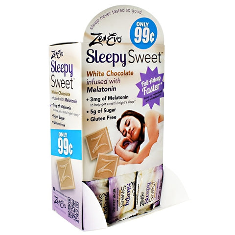 Zenevo, Sleepy Sweet White Chocolate, 50 Count
