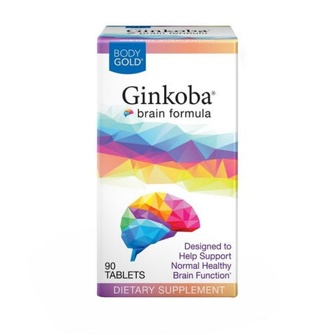 Body Gold, Pharmaton Ginkoba Brain Formula, 90 tabs