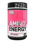 Amino Energy Powder Juicy Strawberry 270 Grams by Optimum Nutrition