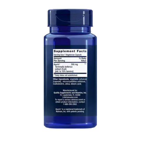 Life Extension, Uric Acid Control, 60 Veg Caps