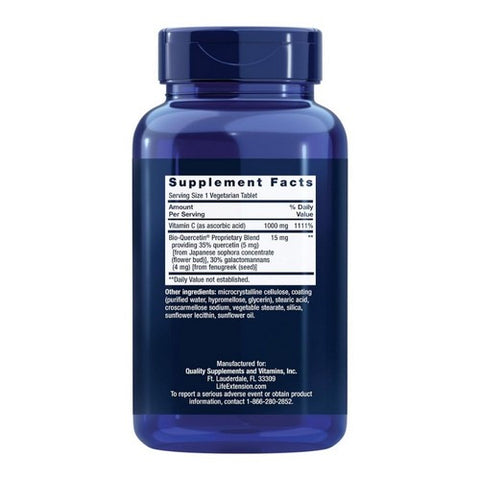 Life Extension, Vitamin C with Bio-Quercetin, 250 Veg Caps