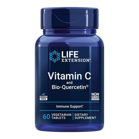 Life Extension, Vitamin C and Bio-Quercetin Phytosome, 60 Veg Tabs