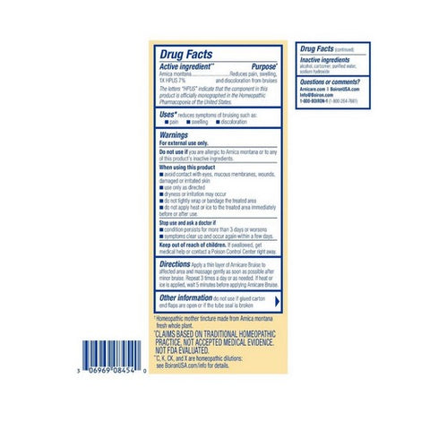 Boiron, Arnicare Bruise Gel, 1.5 Oz