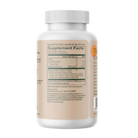 Om Mushrooms, Brain Fuel Superfood, 90 Caps