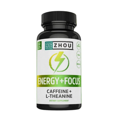 Zhou Nutrition, Energy + Focus, 60 Veg Caps