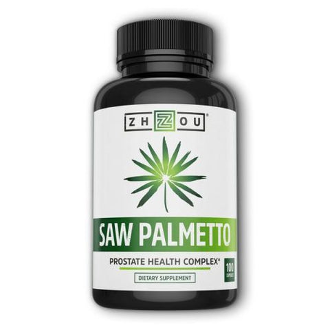 Zhou Nutrition, Saw Palmetto, 100 Caps
