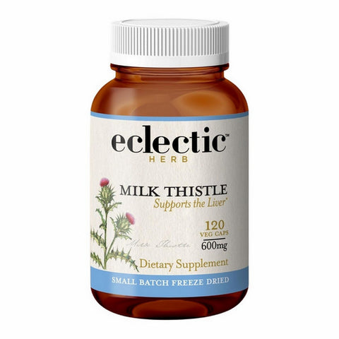 Eclectic Herb, Milk Thistle, 600 Mg, 120 Caps