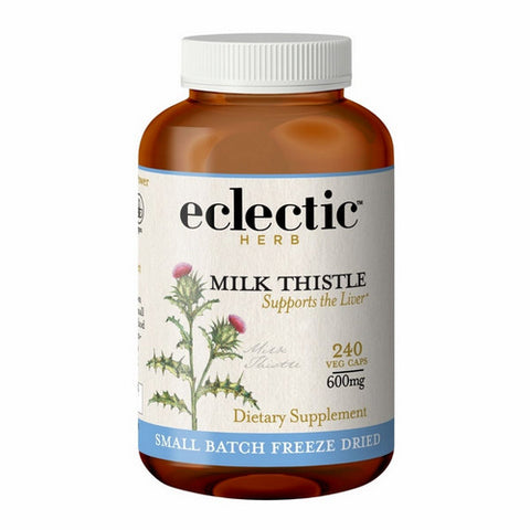 Eclectic Herb, Milk Thistle, 600 Mg, 240 Caps