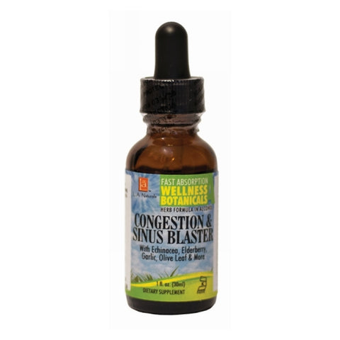 L. A .Naturals, Congestion & Sinus Blaster Drop, 1 Oz