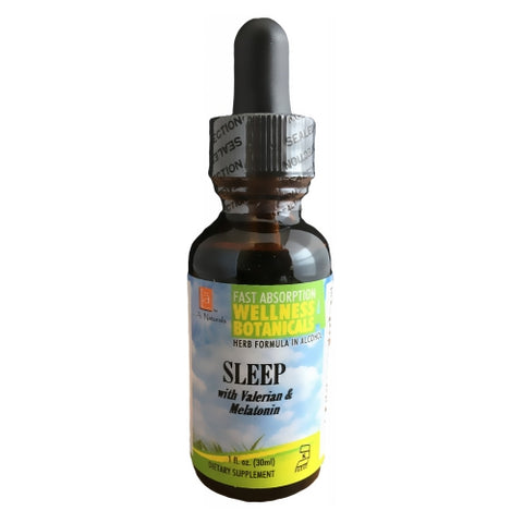 L. A .Naturals, Sleep with Valerian &  Melatonin, 1 Oz
