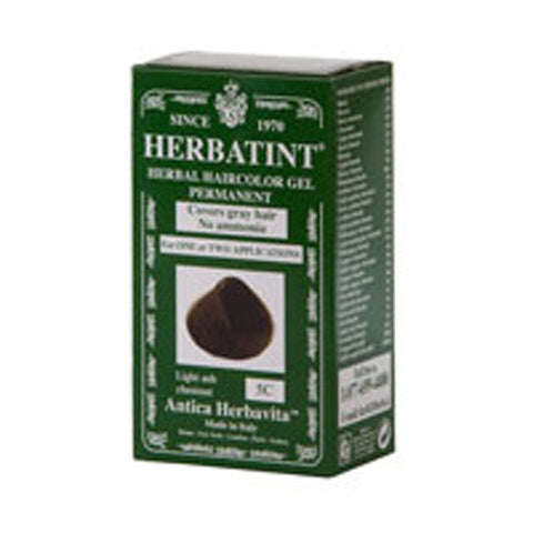 Herbatint, Herbatint Permanent Light Ash Chestnut (5c), 4.56 Oz (Case of 3)