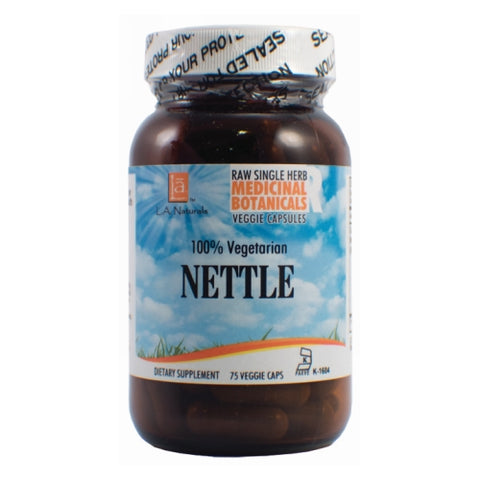L. A .Naturals, Nettle Raw Herb, 75 Veg Caps