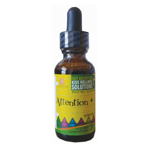 L. A .Naturals, Kids' Attention Plus, 1 Oz