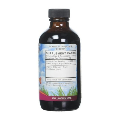 L. A .Naturals, Sambucus Syrup, 4 Oz