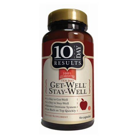 Ten Day Results, Get Well Stay Well, 60 Caps