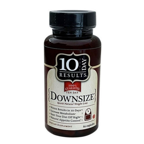Ten Day Results, Downsize, 60 Caps