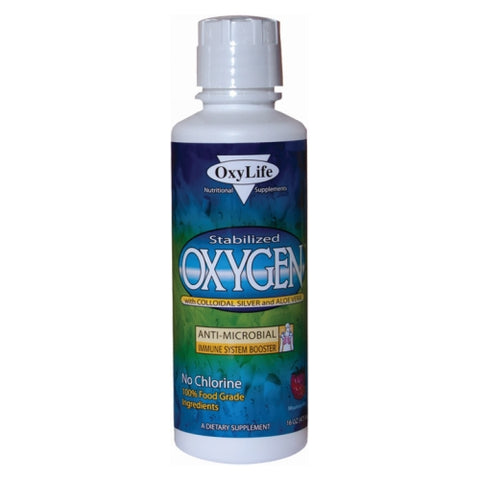Oxylife Products, OxyLife Stabilized Oxygen Orange Pineapple, 16 Oz