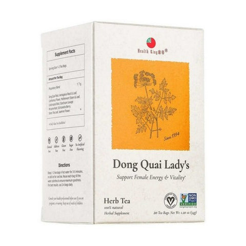Health King, Dong Quai Lady's Herb Tea, 20 Bags