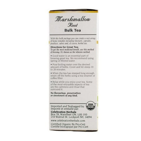 Celebration Herbals, Organic Marshmallow Root Tea, 50 grams