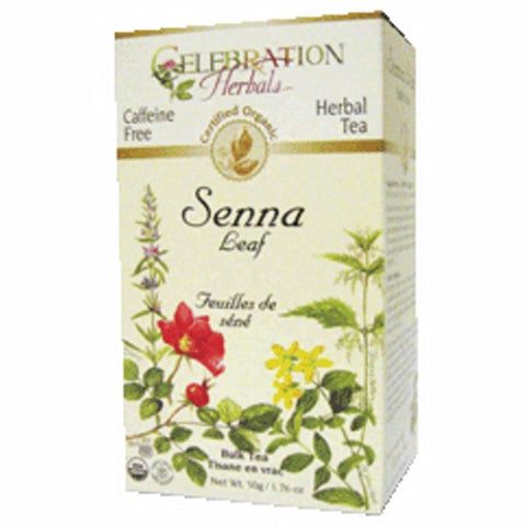 Celebration Herbals, Organic Senna Leaf Tea, 50 grams