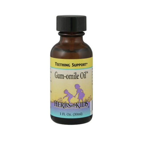 Herbs For Kids, Gum-Omile Oil Alcohol-Free, 1 Fl Oz