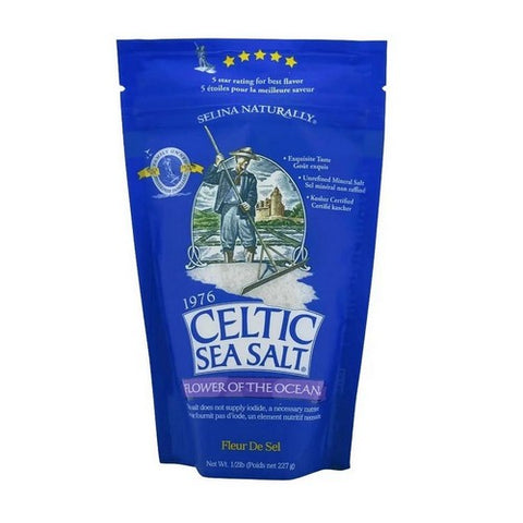 Celtic Sea Salt, Flower of the Ocean Coarse Salt, 8 Oz