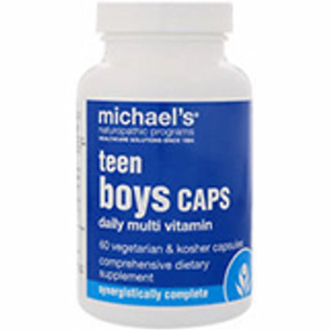 Michael's Naturopathic, Teen Boys Daily Multi Vitamin, 60 Veg Caps