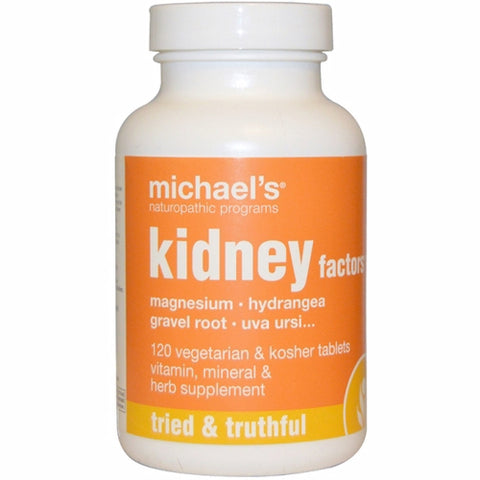 Michael's Naturopathic, Kidney Factors, 120 Tabs